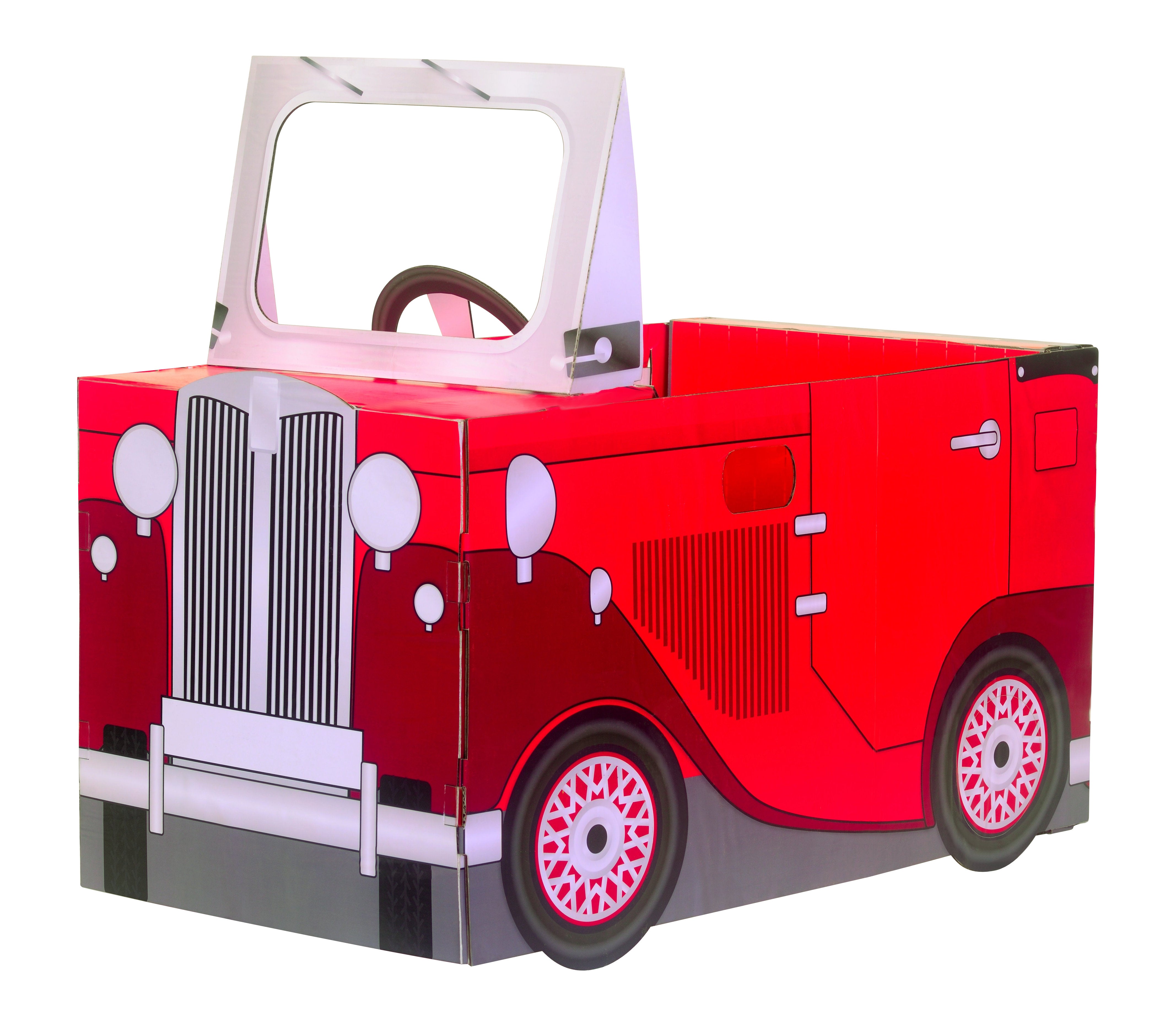 Wearable Red Car - Card Craft – Cyntech Educational STEM Toys