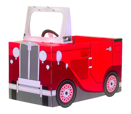 Wearable Red Car - Card Craft