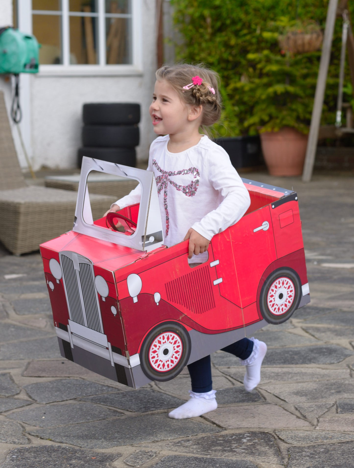 Wearable Red Car - Card Craft