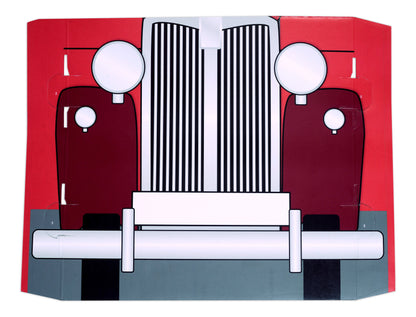 Wearable Red Car - Card Craft