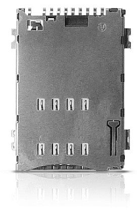 Yamaichi FMS 8 Pin Sim Card Connector (Push / Push)